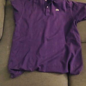 Big and tall Lacoste Polo